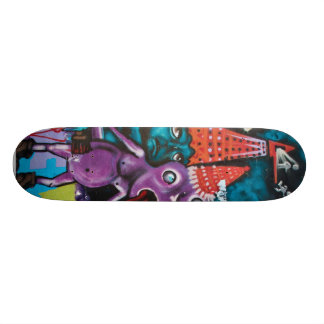 Skateboard Planche à roulettes étrangère de graffiti