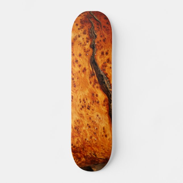 SKATEBOARD PLANCHE À ROULETTES EXOTIQUE D'IMAGE DE BURLWOOD (Recto)