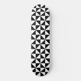 Skateboard planche à roulettes géométriques