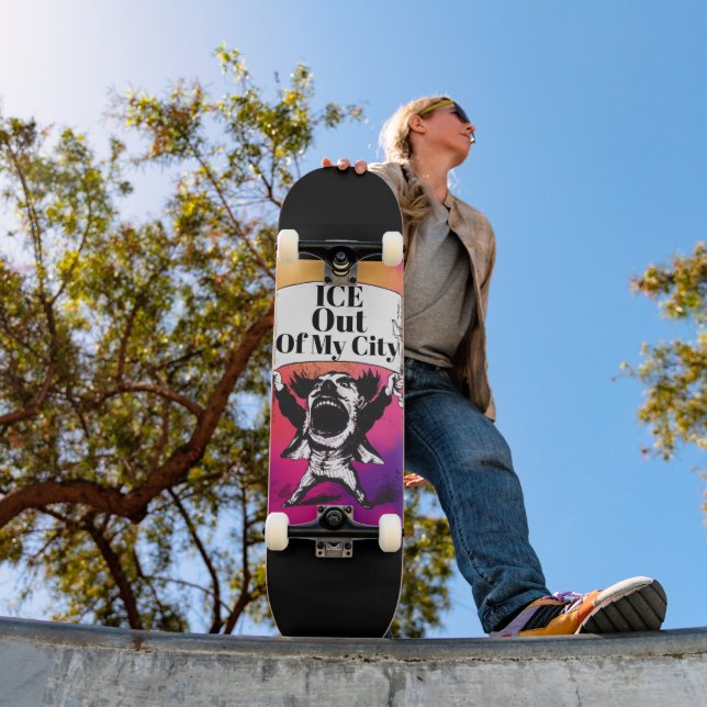 Skateboard Planche à roulettes ICE Out of My City (Extérieur 1)