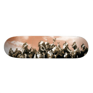 Skateboard Planche à roulettes indigène de guerriers