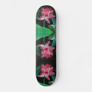 Skateboard Planche à roulettes Lotus Painting