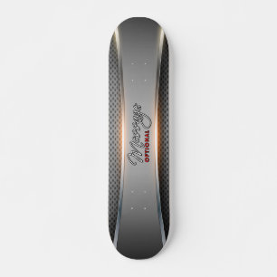 Skateboard Planche à roulettes Metallic Background Art 3A
