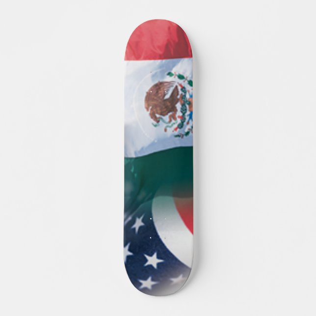 Skateboard Planche à roulettes mexico-américaine (Devant)