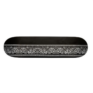 Skateboard Planche à roulettes noire de Paisley pro