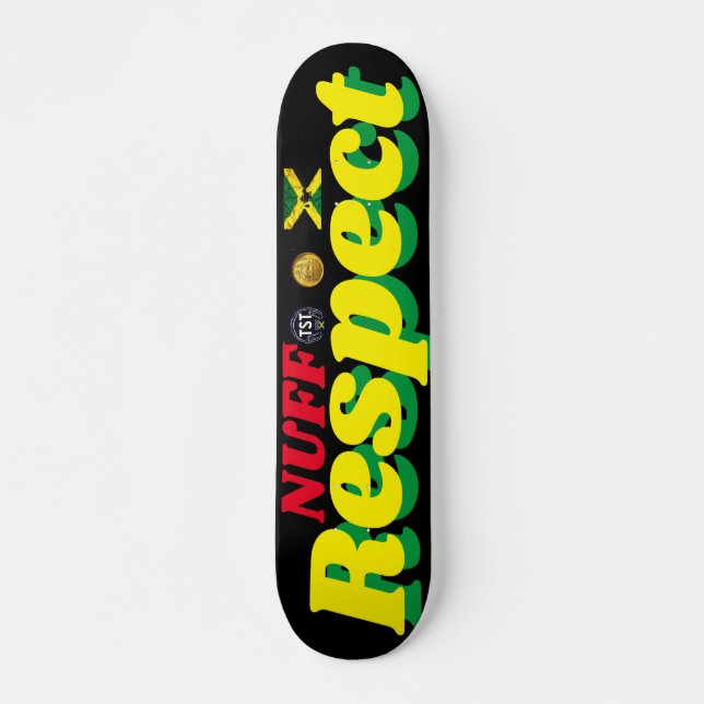 Skateboard Planche à roulettes NUFF RESPECT 7 3/4" (Devant)