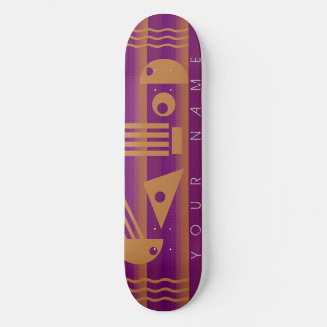 Skateboard Planche à roulettes personnalisées (Recto)