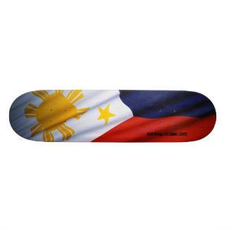Skateboard Planche à roulettes philippine de drapeau