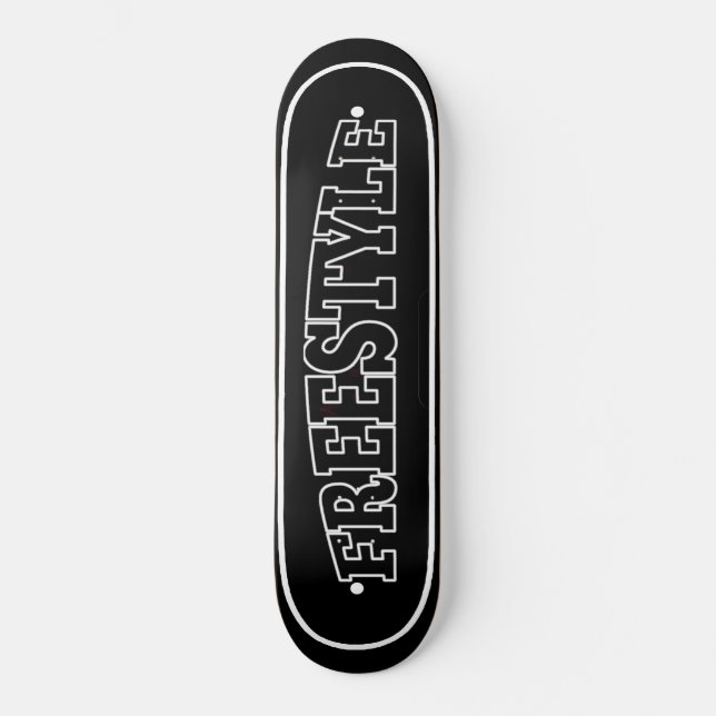 Skateboard Planche à roulettes, Planche à roulettes Freestyle (Recto)