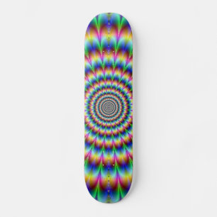 Skateboard Planche à roulettes psychédélique