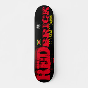 Skateboard Planche à roulettes RED BRICK, plateau 7¾"