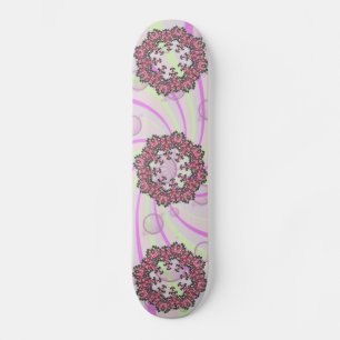 Skateboard Planche à roulettes rose