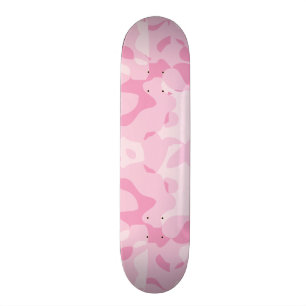 Skateboard Planche à roulettes rose de Camo