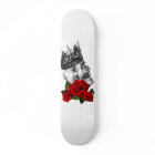 Planche à roulettes ROSE de CRÂNE de COURONNE