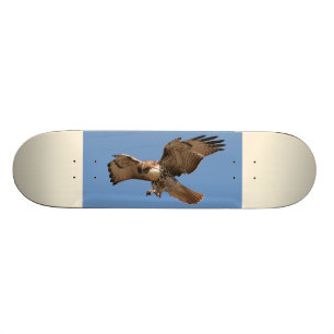 Skateboard Planche à roulettes Rouge-Coupée la queue de