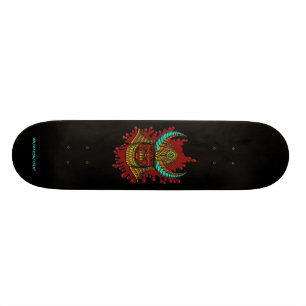 Skateboard Planche à roulettes samouraï japonaise de cool d