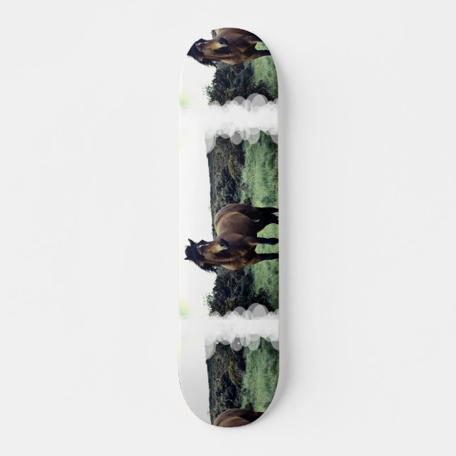 Skateboard Planche à roulettes sauvage de mustang (Devant)