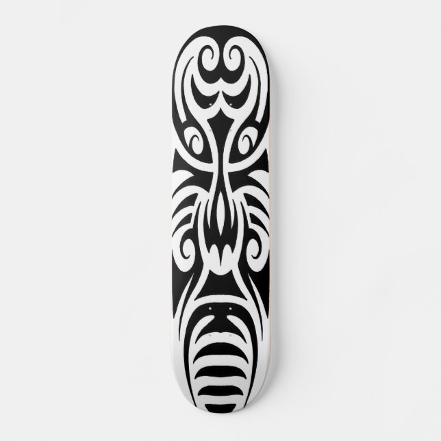 Skateboard Planche à roulettes tribale de masque (Recto)