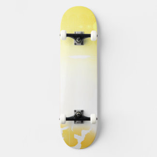 Skateboard Planche à roulettes vectorielle Terre Jaune Vibran