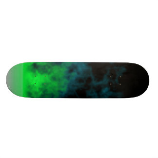 Skateboard Planche à roulettes verte de flamme