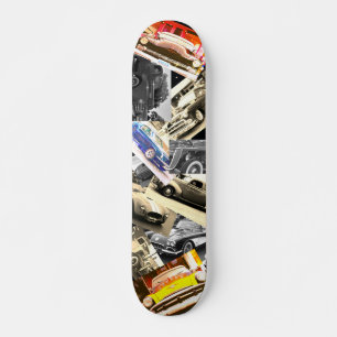 Skateboard Planche à roulettes Vintage Car Mosaic