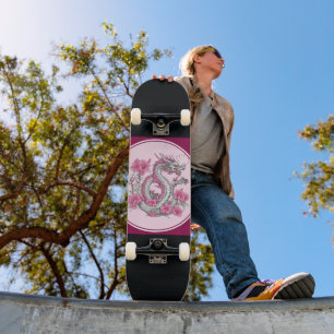 Skateboard Planche à skis Flower Dragon