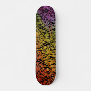Skateboard Planche à skis Rainbow Money personnalisée