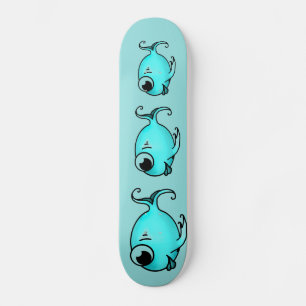 Skateboard Planche à voile Blue Fish
