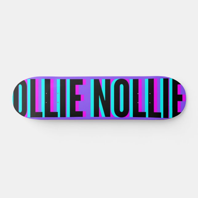 Skateboard Planche cool Violet Ollie Nollie Planche De Patina (Horz)