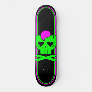 SKATEBOARD PLANCHE DE CRÂNE DEATHROCK KAWAII
