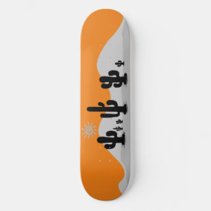 Skateboard Planche De Patinage De Cactus