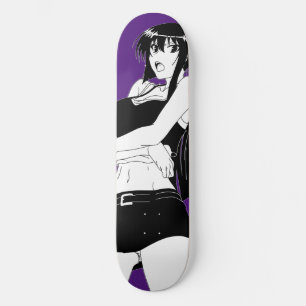 Skateboard Planche de planche à roulettes Angry Anime