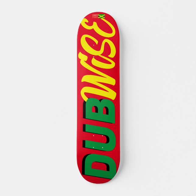 Skateboard Planche de planche à roulettes DUB WISE 7 3/4" (Devant)