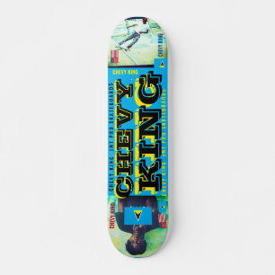 SKATEBOARD PLANCHE DE SKATE CHEVY KING OFFICIELLE 7 3/4"