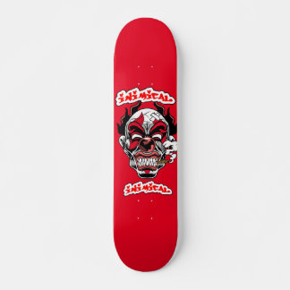 Skateboard Planche de skate-forme de clown inimitable
