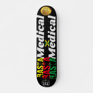 Skateboard Planche de skate-forme RASTA MÉDICALE 7 3/4"