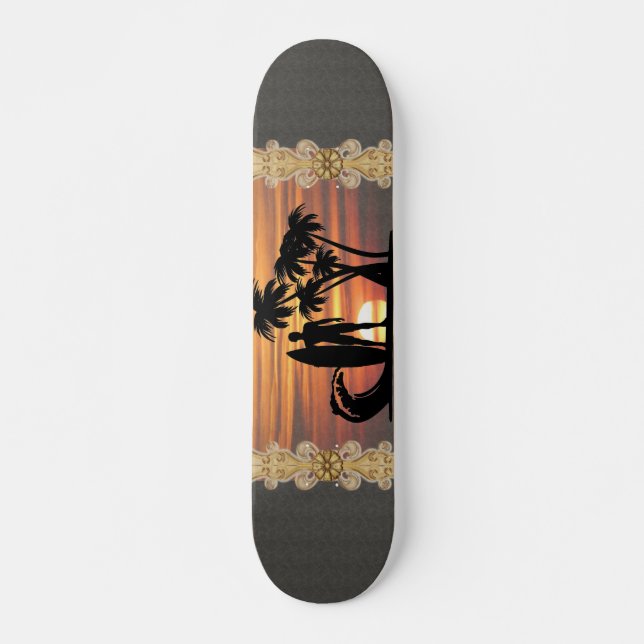 Skateboard Planche surfer (Devant)