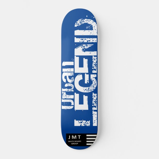 SKATEBOARD PLANCHE URBAINE LÉGENDE (Recto)