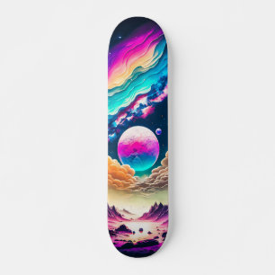 Skateboard Planets and Clouds in the Universe