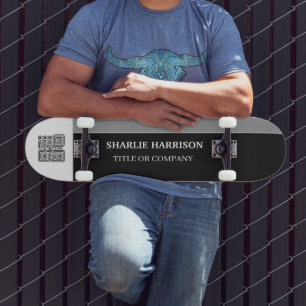 Skateboard Planificateur avec code QR