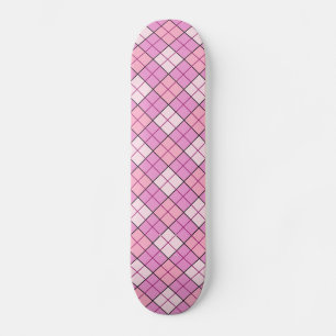 Skateboard Plat rose