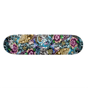 Skateboard Plate-forme de patin d'art de style japonais d'ohm