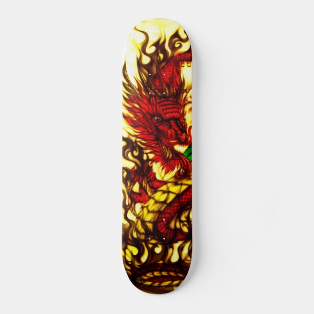 Skateboard Plate-forme de patin de Chūgen (中元) (Recto)