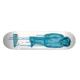 Skateboard Plate-forme de patin de GARÇON BLEU