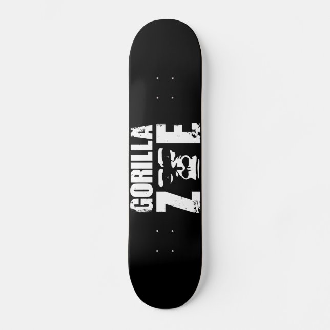 Skateboard Plate-forme de patin de Zoe de gorille (Recto)