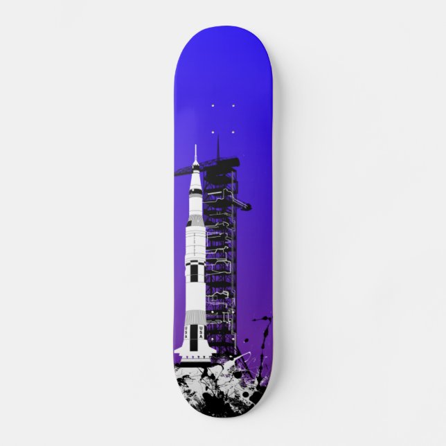Skateboard Plate-forme de planche à roulettes d'Apollo onze (Recto)