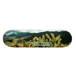 Skateboard Plate-forme de planche à roulettes de cactus de