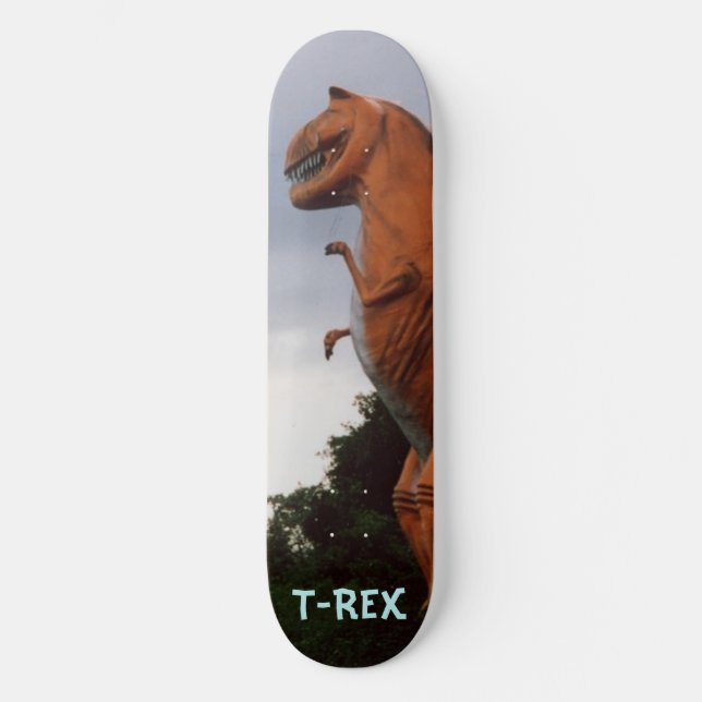 Skateboard Plate-forme de planche à roulettes de dinosaure de (Recto)