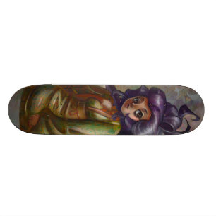 Skateboard Plate-forme de planche à roulettes de geisha de