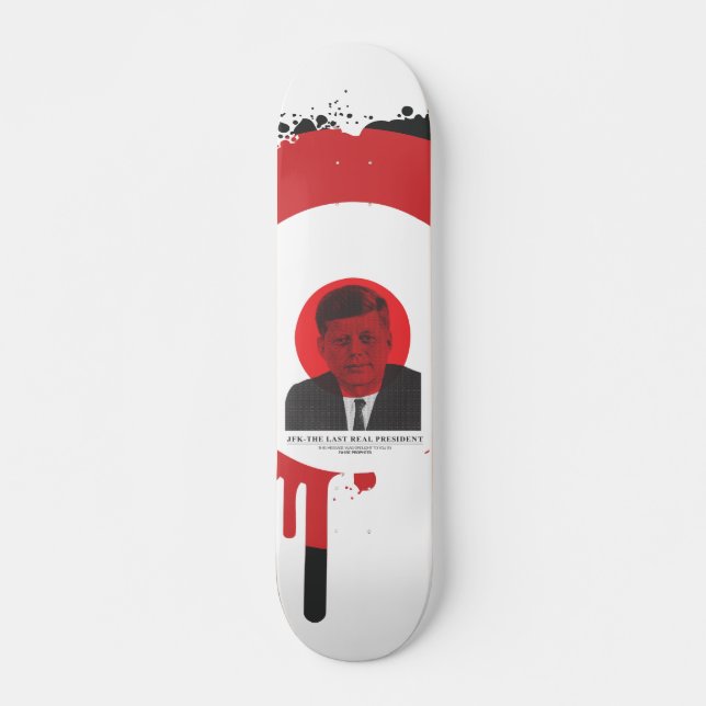 Skateboard Plate-forme de planche à roulettes de JFK (Devant)